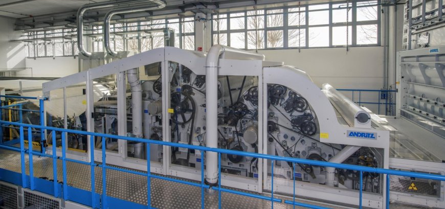ANDRITZ receives order for a new batt forming line for stitchbonding from Pratrivero, Italy